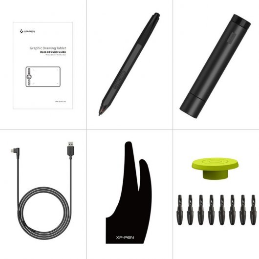 XP-Pen Deco 02 Tableta Gráfica