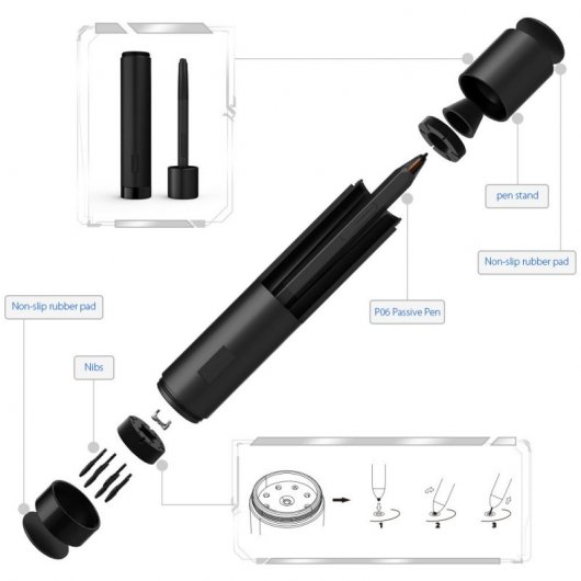 XP-Pen Deco 02 Tableta Gráfica