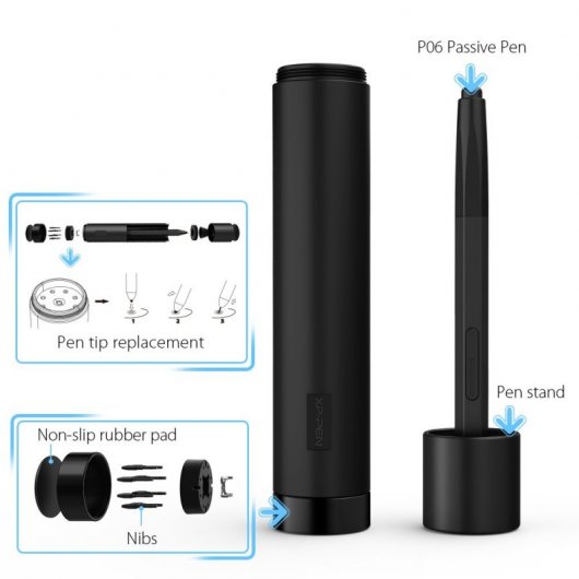 XP-Pen Deco 02 Tableta Gráfica