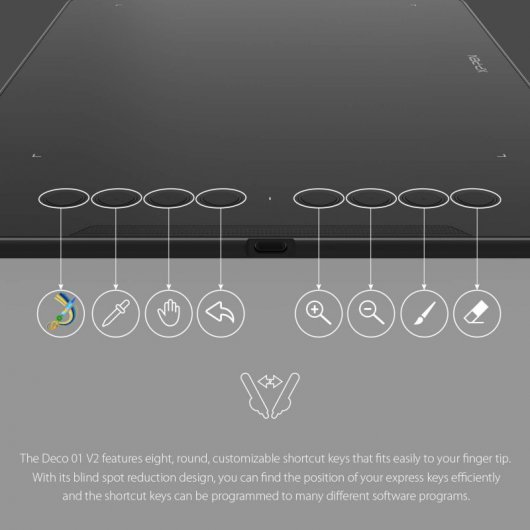 XP-Pen Deco 01 V2 Tableta Gráfica
