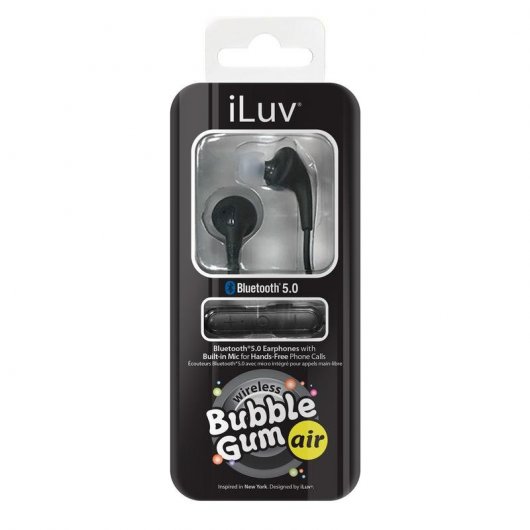 Iluv Bubble Gum Air Auriculares Bluetooth Negros