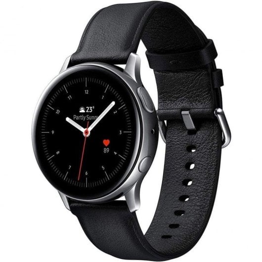 Samsung Galaxy Watch Active2 Bluetooth 44mm Acier Argenté Écran AMOLED Étanche IP68 Pulsomètre
