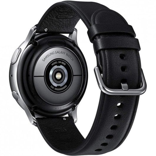 Samsung Galaxy Watch Active2 Bluetooth 44mm Acier Argenté Écran AMOLED Étanche IP68 Pulsomètre