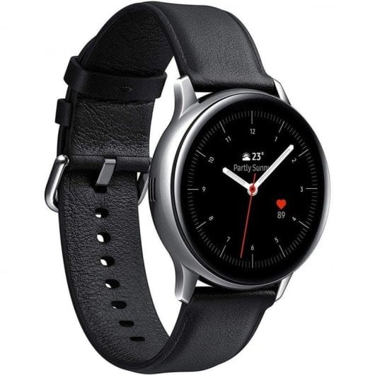 Samsung Galaxy Watch Active2 Bluetooth 44mm Acier Argenté Écran AMOLED Étanche IP68 Pulsomètre