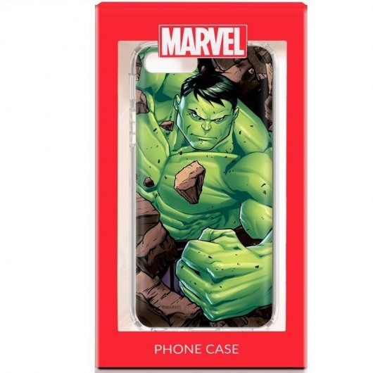 Cool Funda Marvel Hulk para iPhone 6 Plus/7 Plus/8 Plus