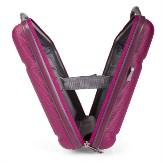 Tempo Wall Street 6700 Maletín para Portátil hasta 15" Fucsia/Gris