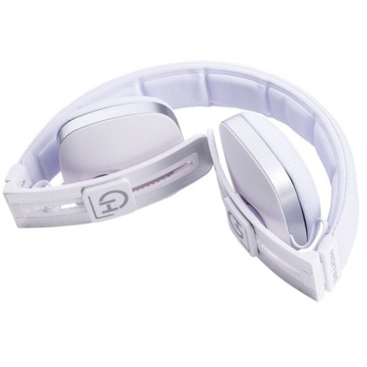 Auriculares Hiditec Wave met microfoon, bedraad, supra-aural, wit