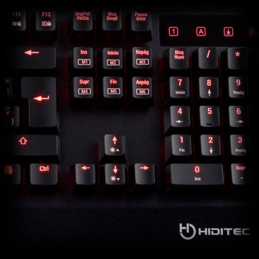 Hiditec GK500 Teclado Mecánico Gaming Cherry MX Blue