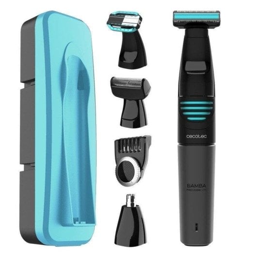 Cecotec Bamba PrecisionCare Extreme 5 en 1 Máquina de Afeitar y Afeitadora Corporal