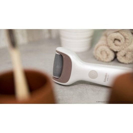 Lima elétrica Cecotec Bamba SkinCare Silky bateria lítio 2 rolos ergonómica