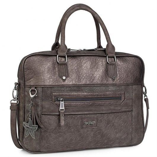Skpat Brindley 303838 Maletín para Portátil hasta 15" Marrón