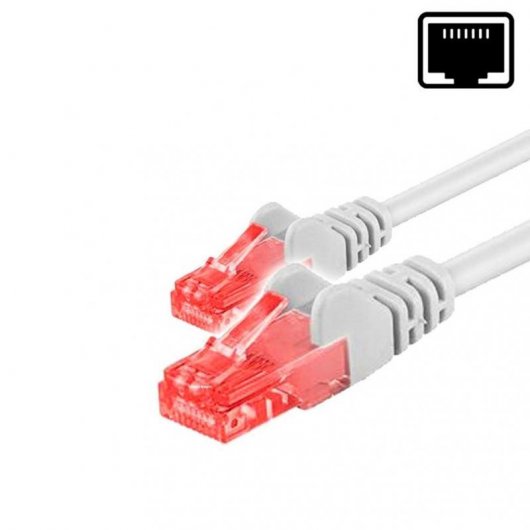 Cavo di rete Phasak UTP Cat. 6 24AWG 15m Grigio