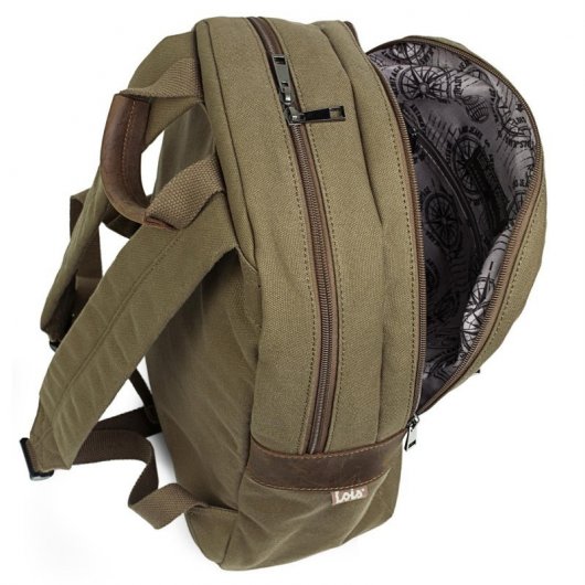Lois Kenai Mochila para Portátil hasta 15" Camel