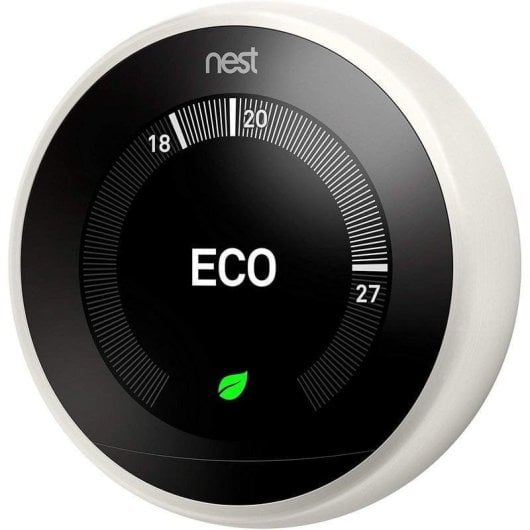 Thermostat Intelligent Google Nest Learning Thermostat 3e Génération Sans fil pour Chauffage