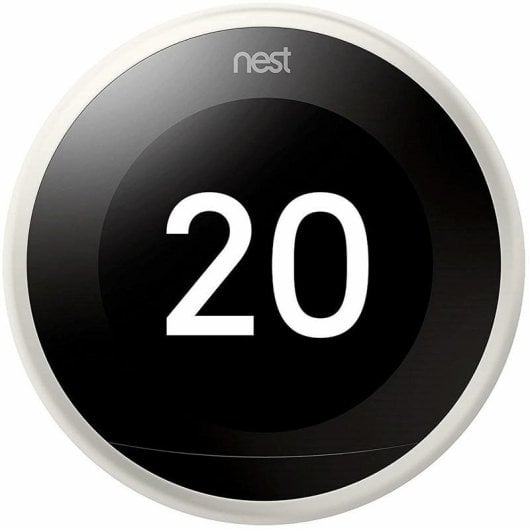 Thermostat Intelligent Google Nest Learning Thermostat 3e Génération Sans fil pour Chauffage