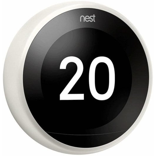 Thermostat Intelligent Google Nest Learning Thermostat 3e Génération Sans fil pour Chauffage
