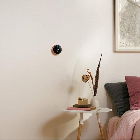 Google Nest Learning Thermostat 3º Generación Termostato Inteligente Cobre