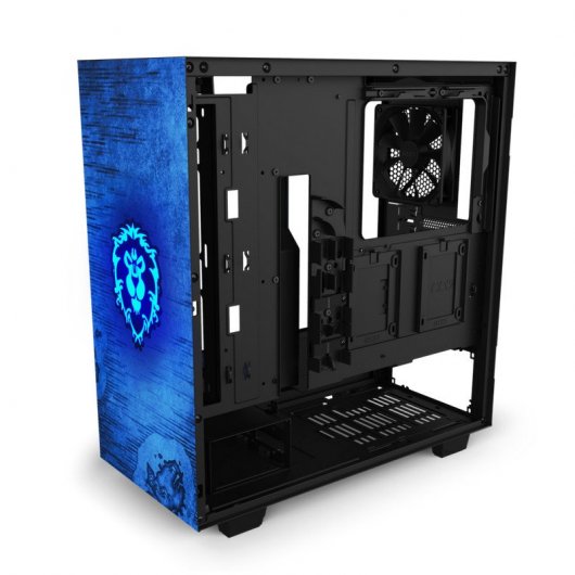 NZXT H510 Alliance Edición Limitada Cristal Templado USB 3.1 Azul