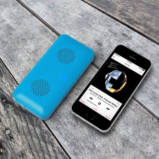 iLuv Aud Mini Coluna Bluetooth Azul