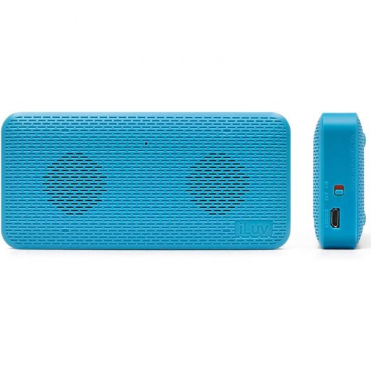 iLuv Aud Mini Coluna Bluetooth Azul