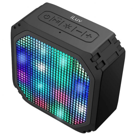 iLuv AudMini Party Altavoz Portátil Bluetooth con Pantalla LED Colores