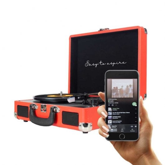 Giradischi portatile Prixton VC400 rosso