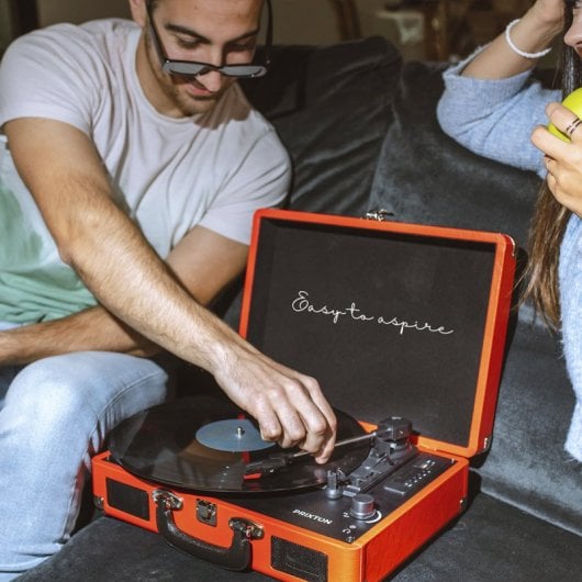 Giradischi portatile Prixton VC400 rosso