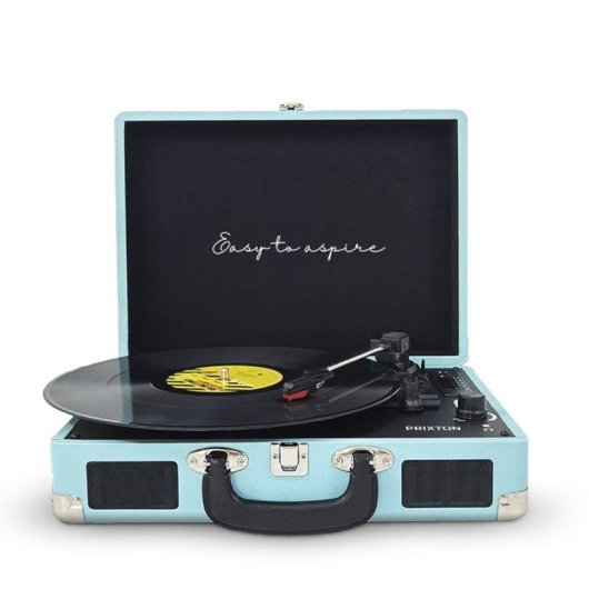 Platenspeler Prixton VC400 6W Bluetooth RCA USB Riemaandrijving Vinyl MP3