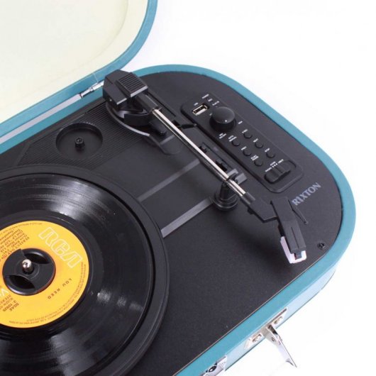 Prixton VC410 Gira-Discos Portátil Azul