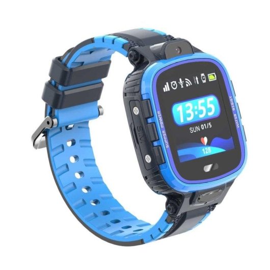 Prixton Kids Tracker G300 GPS 4G Touchscreen Azul Podómetro SOS Câmara Localização em Tempo Real