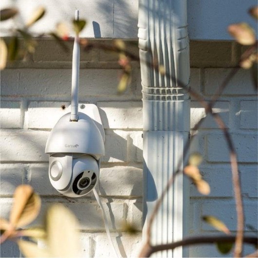 Garza Smart Cámara Inteligente de Vigilancia 1080P HD Wifi 360° para Exterior