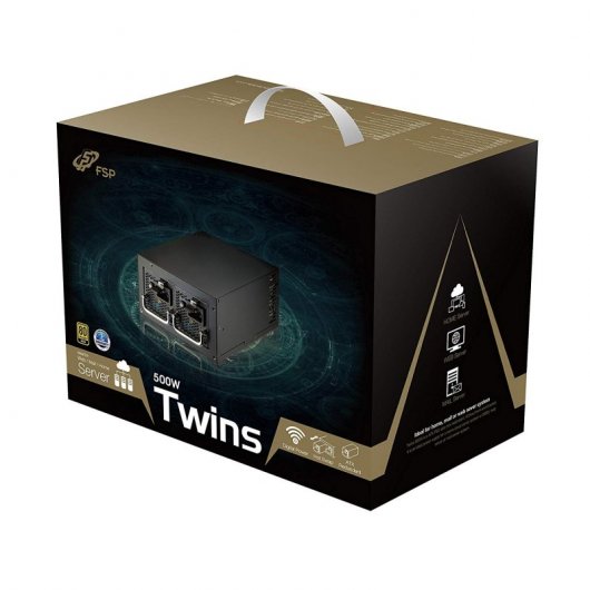 FSP Twins 500W 80 Plus Gold