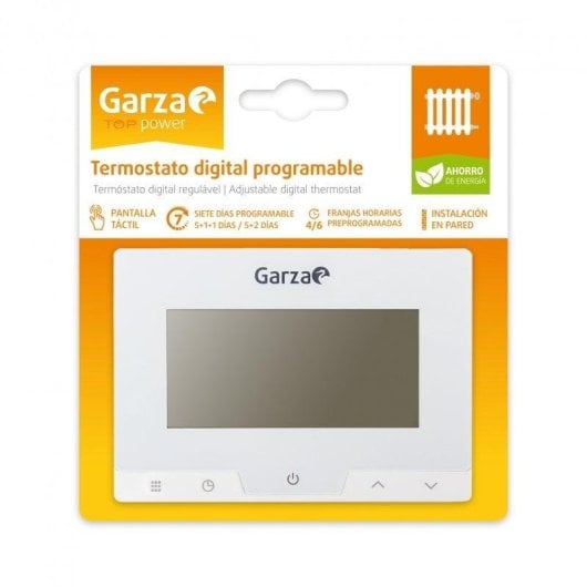 Thermostat Intelligent Garza 400616 Sans fil pour Chauffage et Chaudière