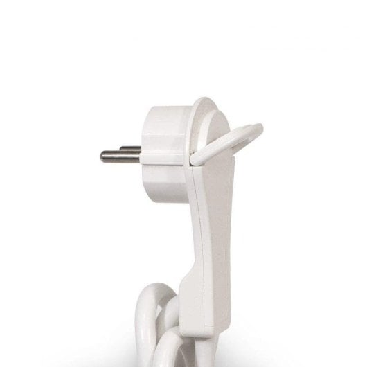 Garza Regleta 3 Tomas con Interruptor y Protección Infantil 1.4m Blanca