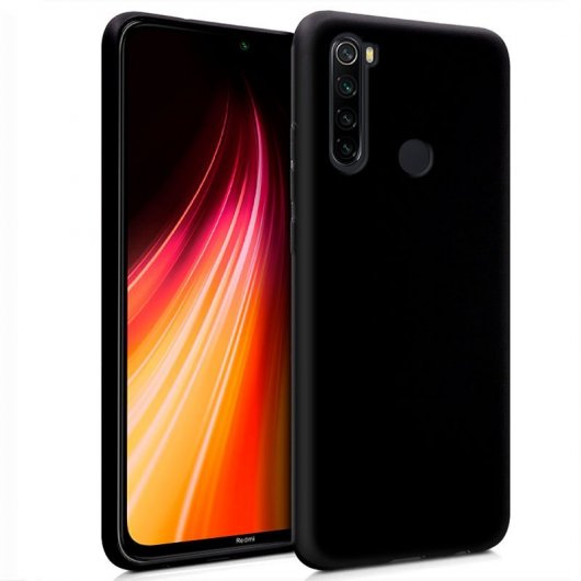 Cool Funda Silicona Negra Xiaomi Redmi Note 8