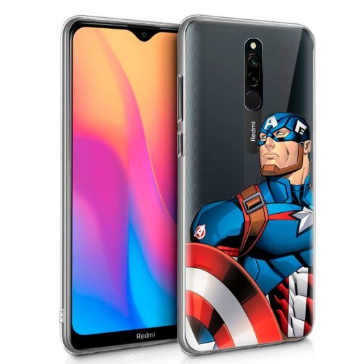 Cool Funda Capitán América para Xiaomi Redmi 8 / 8A