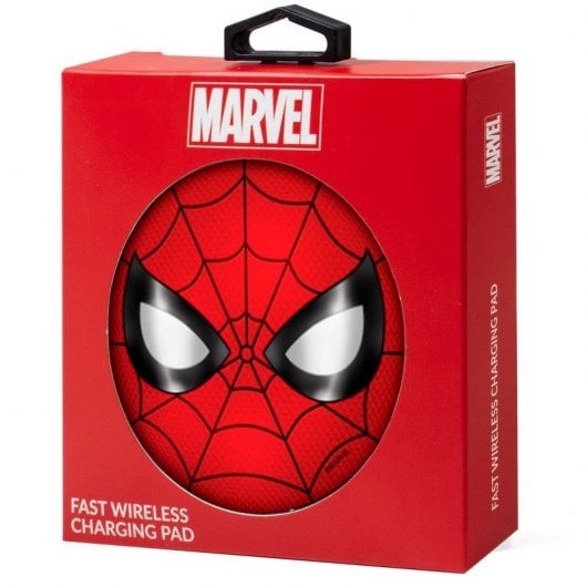 Marvel Base de Carga Qi Inalámbrica Universal Spider-Man