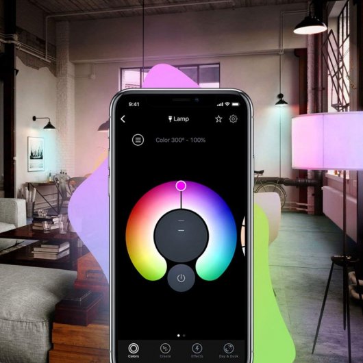 LIFX Mini Colour & White Pack 4 Lâmpadas LED WiFi 9W E27 RGB