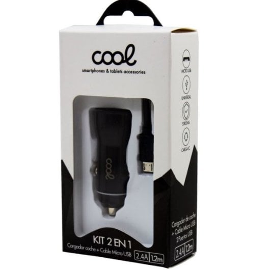 Cool Cargador de Coche Universal Micro-USB 2A