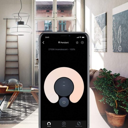LIFX Mini Ampoule LED Wi-Fi Blanche 8W E27 Blanc Chaud