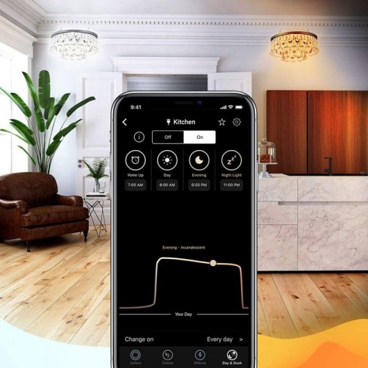 LIFX Mini Day&Dusk Bombilla LED WiFi 9W E27 Blanco Regulable