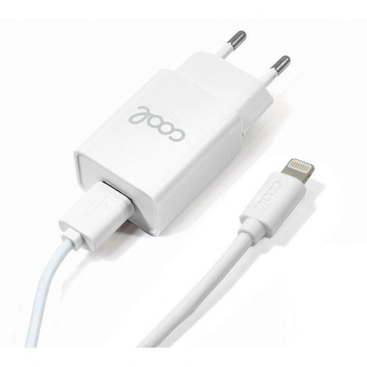 Cool Cargador de Red IPhone/iPad Blanco