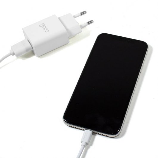 Cool Cargador de Red IPhone/iPad Blanco
