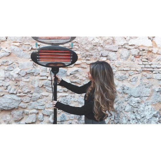 Chauffage électrique Cecotec Ready Warm 8100 Power Quartz 2000W IPX4 extérieur