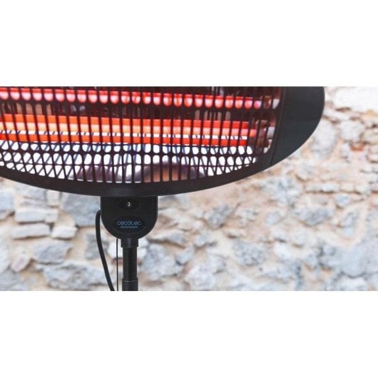 Chauffage électrique Cecotec Ready Warm 8100 Power Quartz 2000W IPX4 extérieur