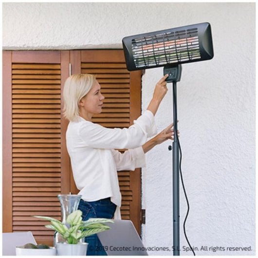 Calefattore Cecotec Ready Warm 8200 Power Quartz Smart 2000W IP24 Telecomando