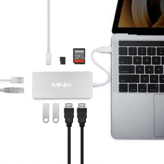 Minix NEO-C-PLSI Hub Adaptador Multipuerto
