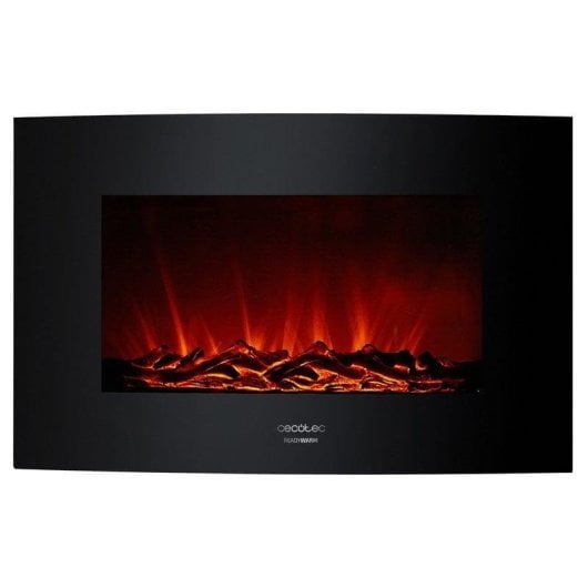 Caminoelettrico Cecotec Ready Warm 3500 Curved Flames 35" 2000W Vetro Curvo LED Timer
