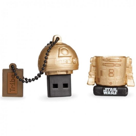 Tribe R2D2 Gold Star Wars 16GB USB 2.0