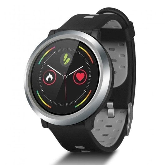 Smartek SW-720 Bluetooth 1.3" OLED Cinza IP67 Pulsómetro Monitor de Sono Leve Multi-Desporto